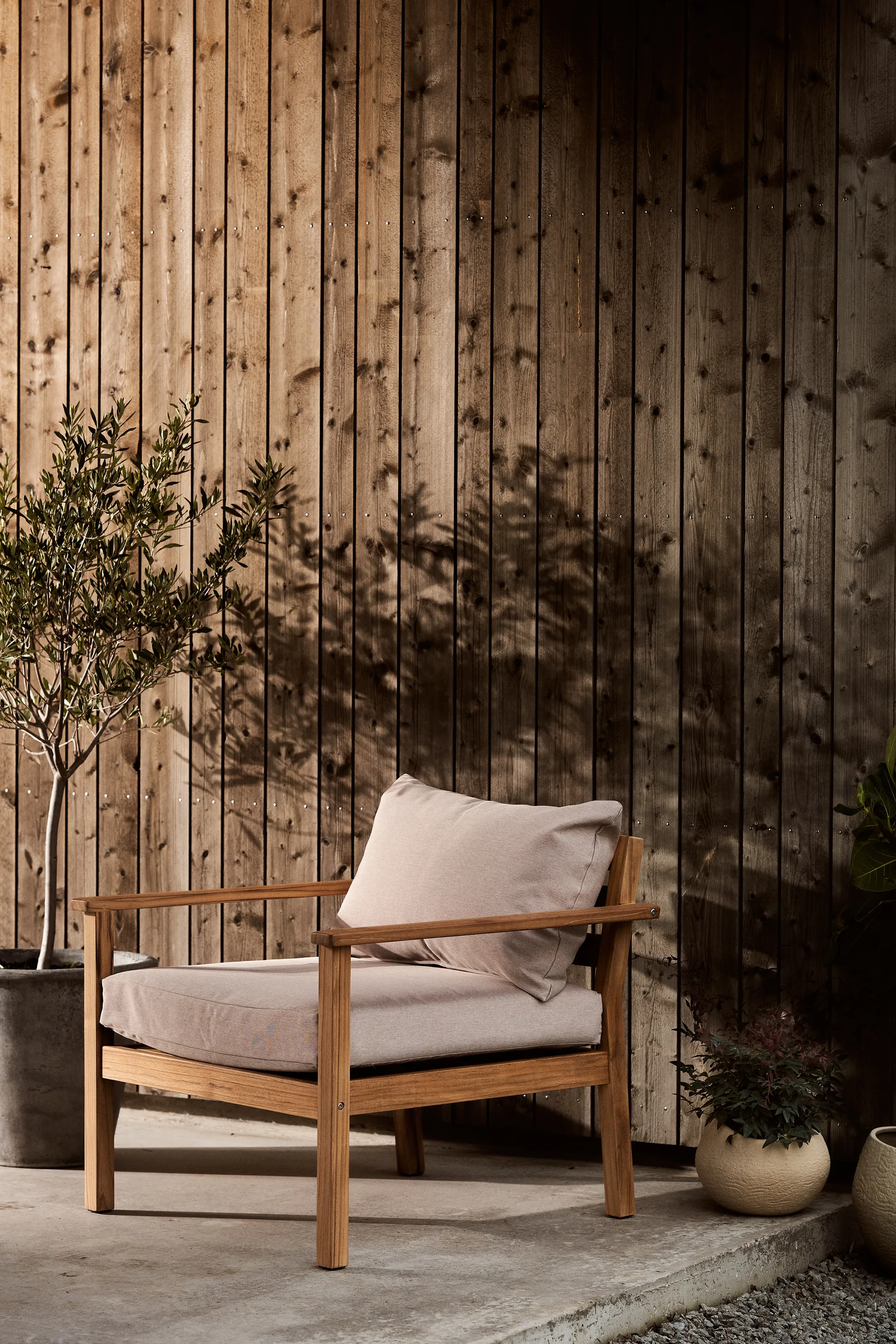 Stockaryd loungestol, Mørkegrå 1898