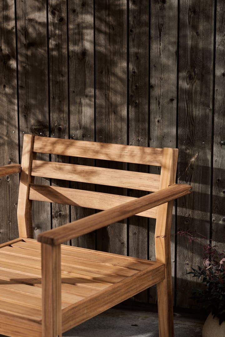 Stockaryd loungestol teak/beige 1898