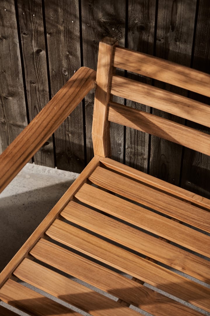 Stockaryd loungestol teak/beige 1898