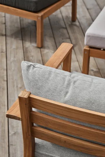 Stockaryd loungestol teak/light grey - 1898