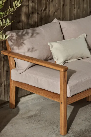 Stockaryd sofa 3-seter teak/beige - 1898