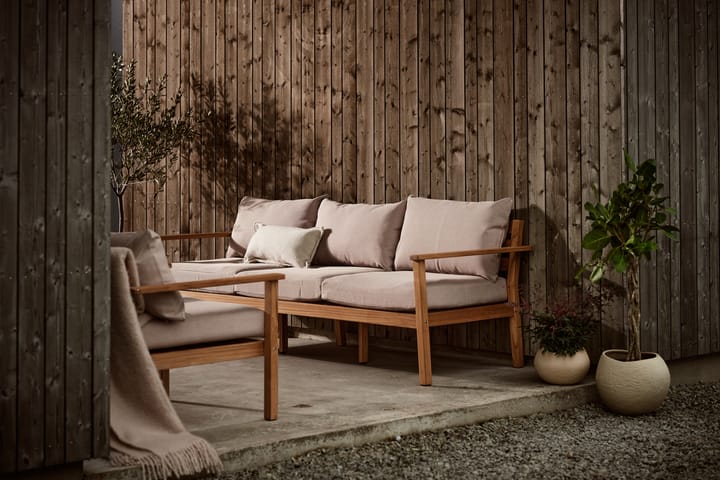 Stockaryd sofa 3-seter teak/beige 1898