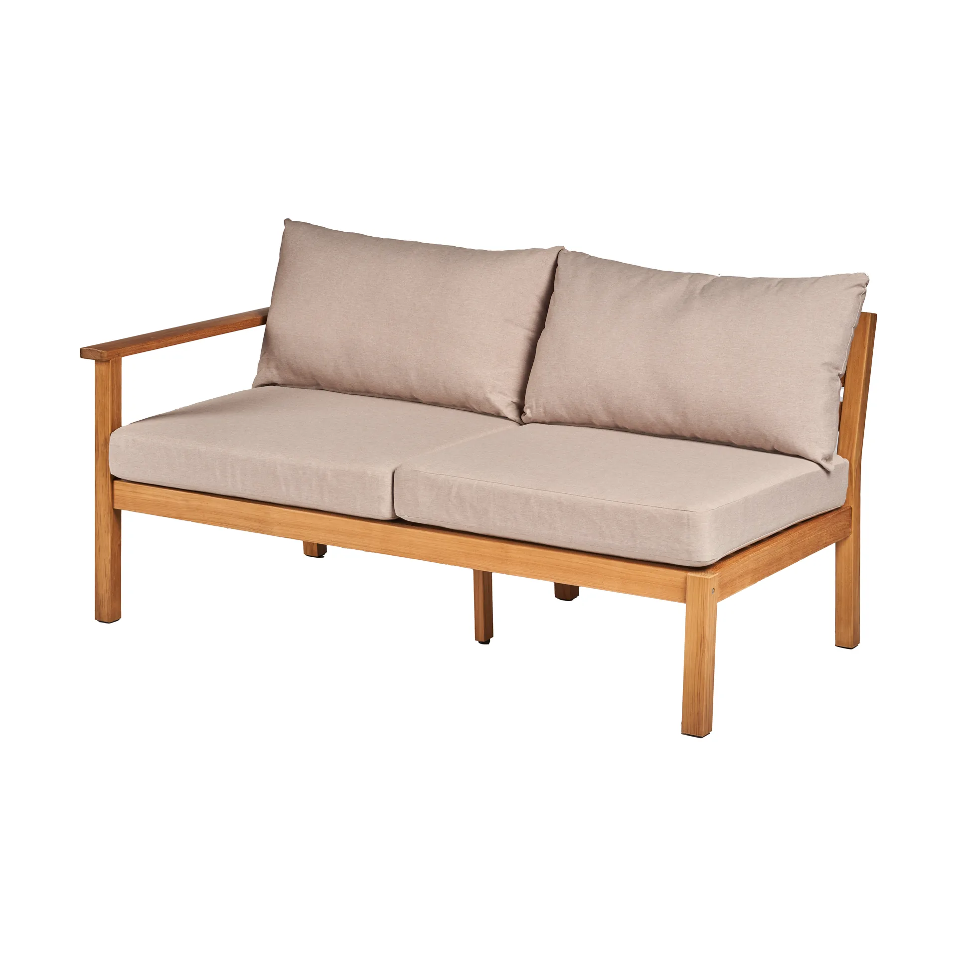 Stockaryd sofa modul 2-seter høyre teak/beige,  1898