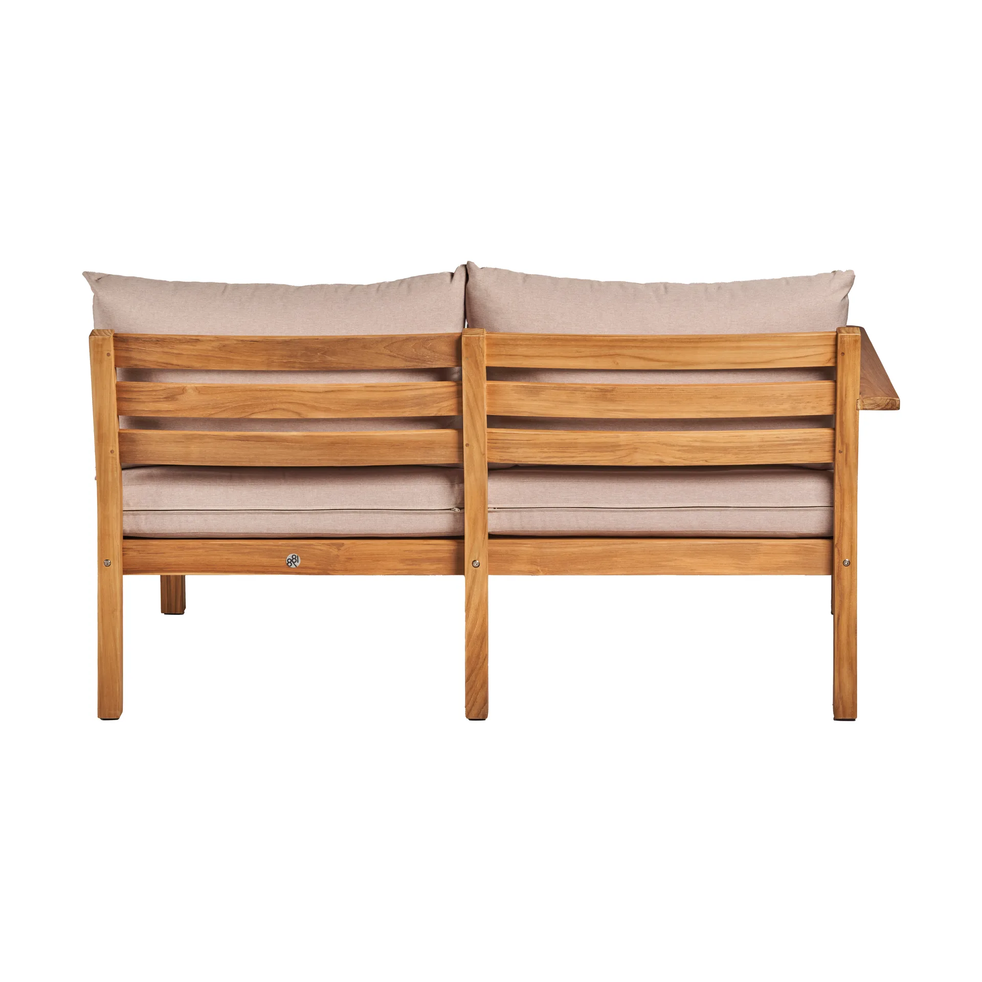 Stockaryd sofa modul 2-seter høyre teak/beige,  1898