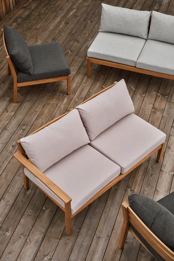 Stockaryd sofa modul 2-seter høyre teak/beige - 1898