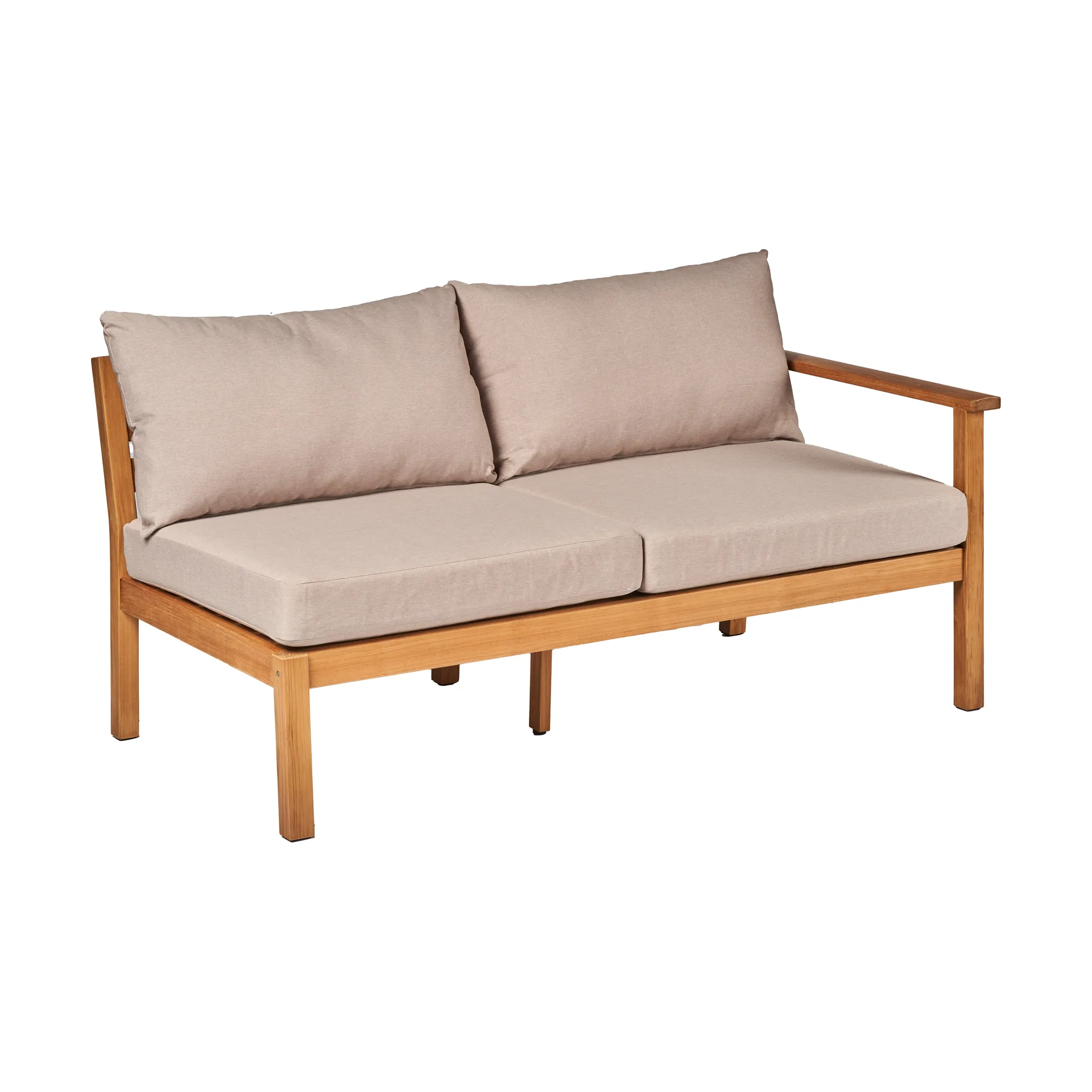 Stockaryd sofa modul 2-seter venstre teak/beige,  1898