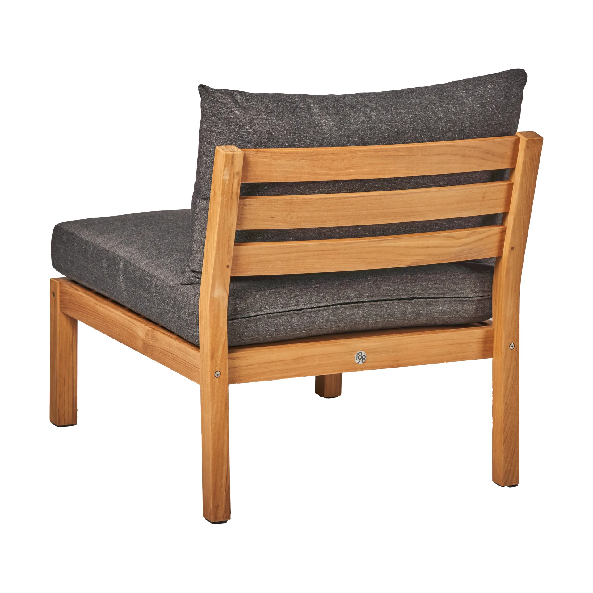 Stockaryd sofa modul midtdel teak/dark grey,  1898