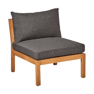Stockaryd sofa modul midtdel teak/dark grey - undefined - 1898