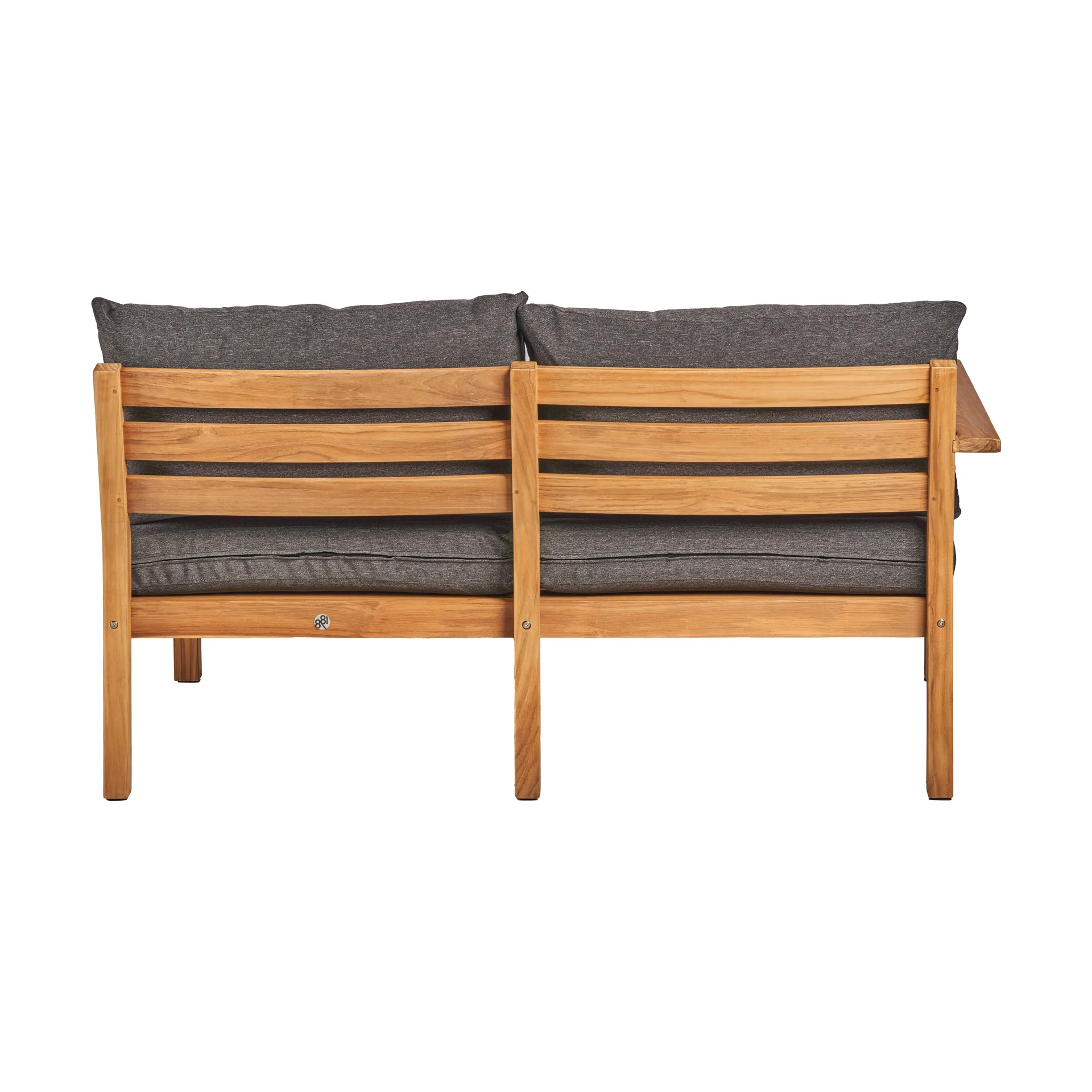 Stockaryd sofamodul 2-seter høyre teak/dark grey 1898