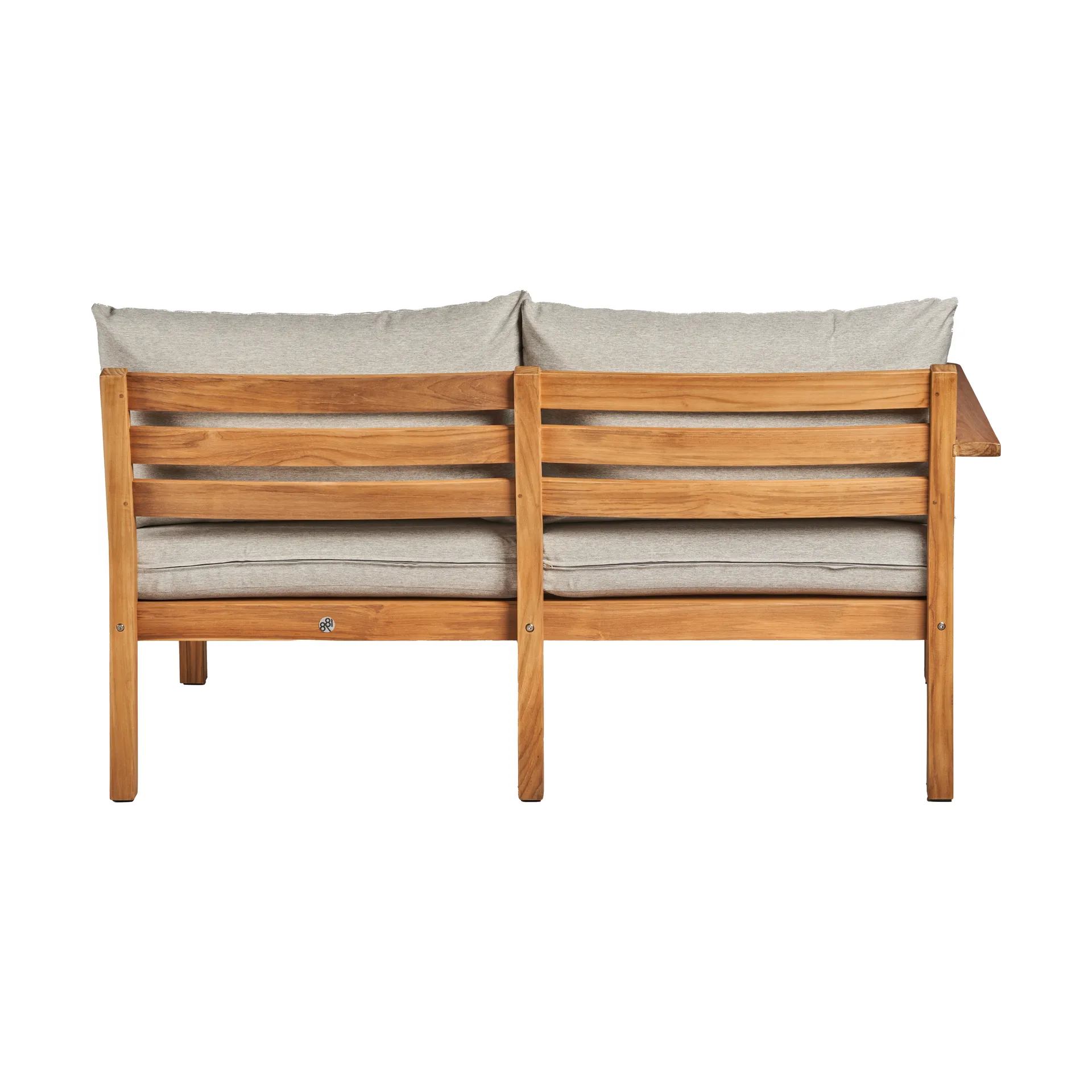 Stockaryd sofamodul 2-seter høyre teak/light grey,  1898