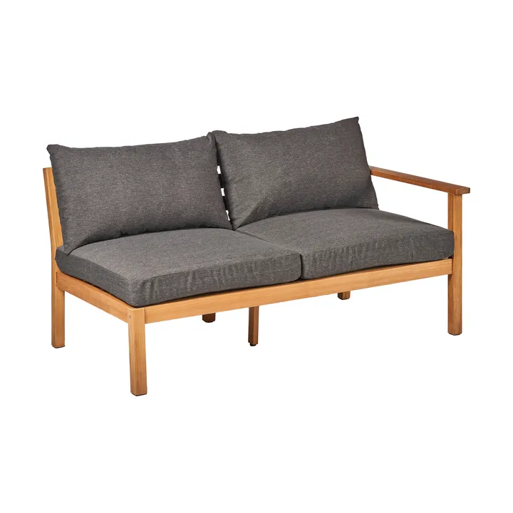 Stockaryd sofamodul 2-seter venstre teak/dark grey - 1898