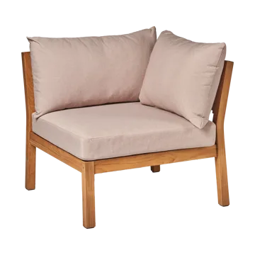 Stockaryd sofamodul hjørnedel teak/beige - 1898