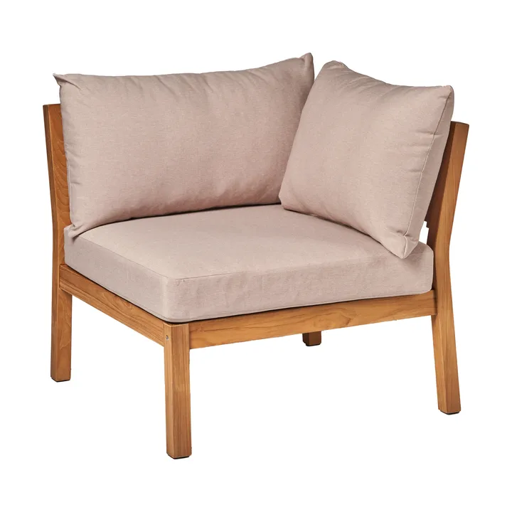 Stockaryd sofamodul hjørnedel teak/beige - 1898