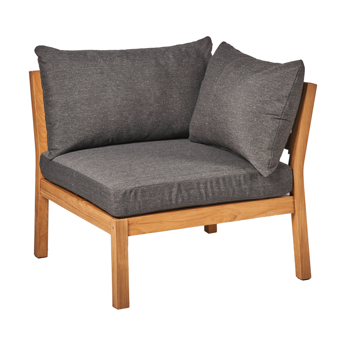 1898 Stockaryd sofamodul hjørnedel teak/dark grey