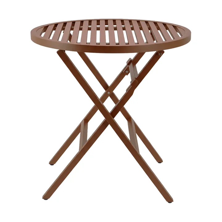 Verona kafébord - Burnt red, Ø72 cm - 1898