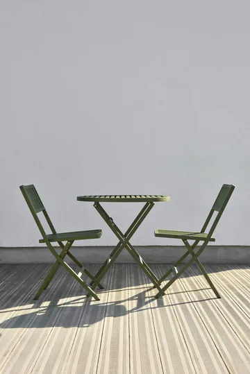 Verona kafébord - Moss green, Ø72 cm - 1898