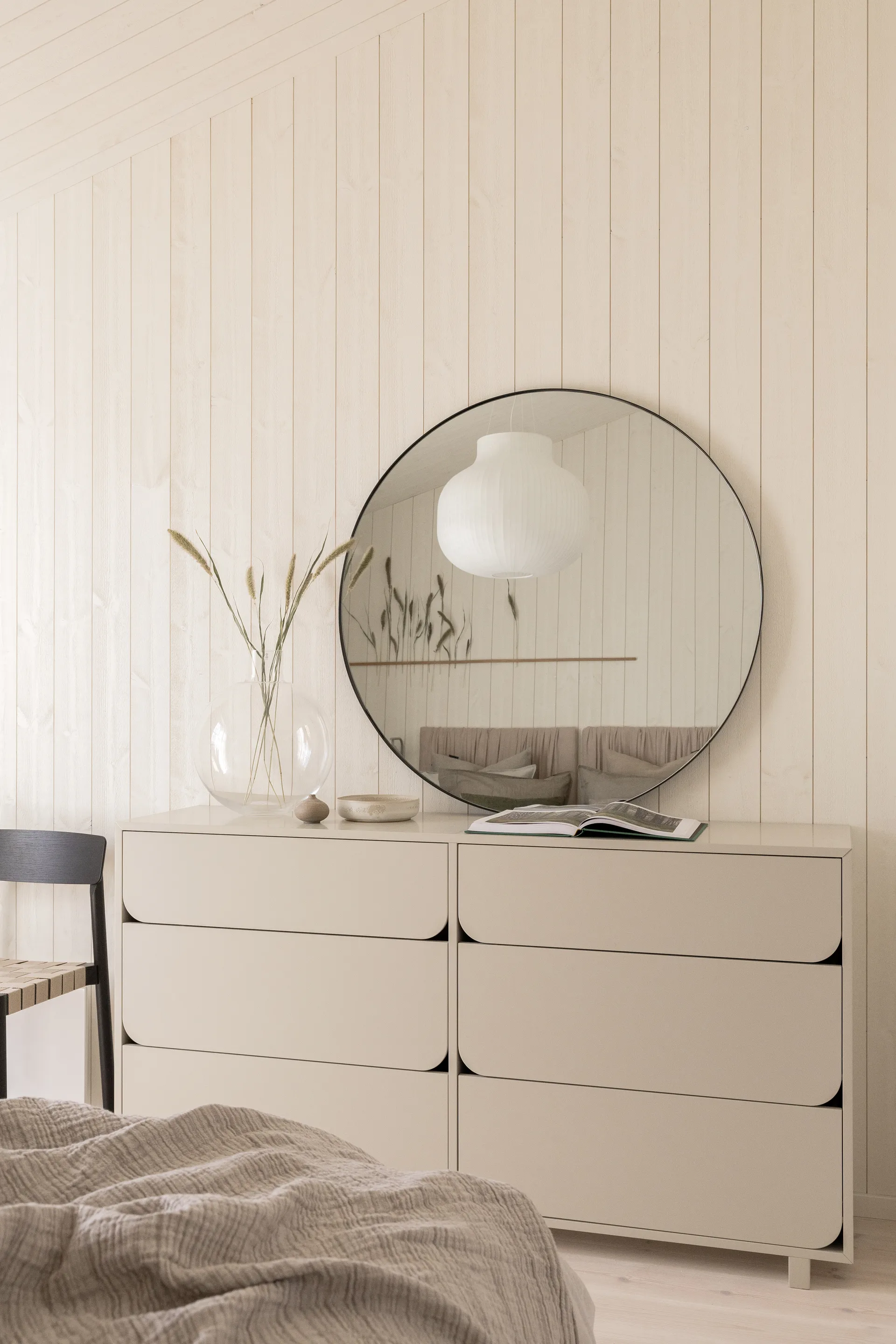 Vidja Dobbel kommode, Sand, 6 skuffer 1898