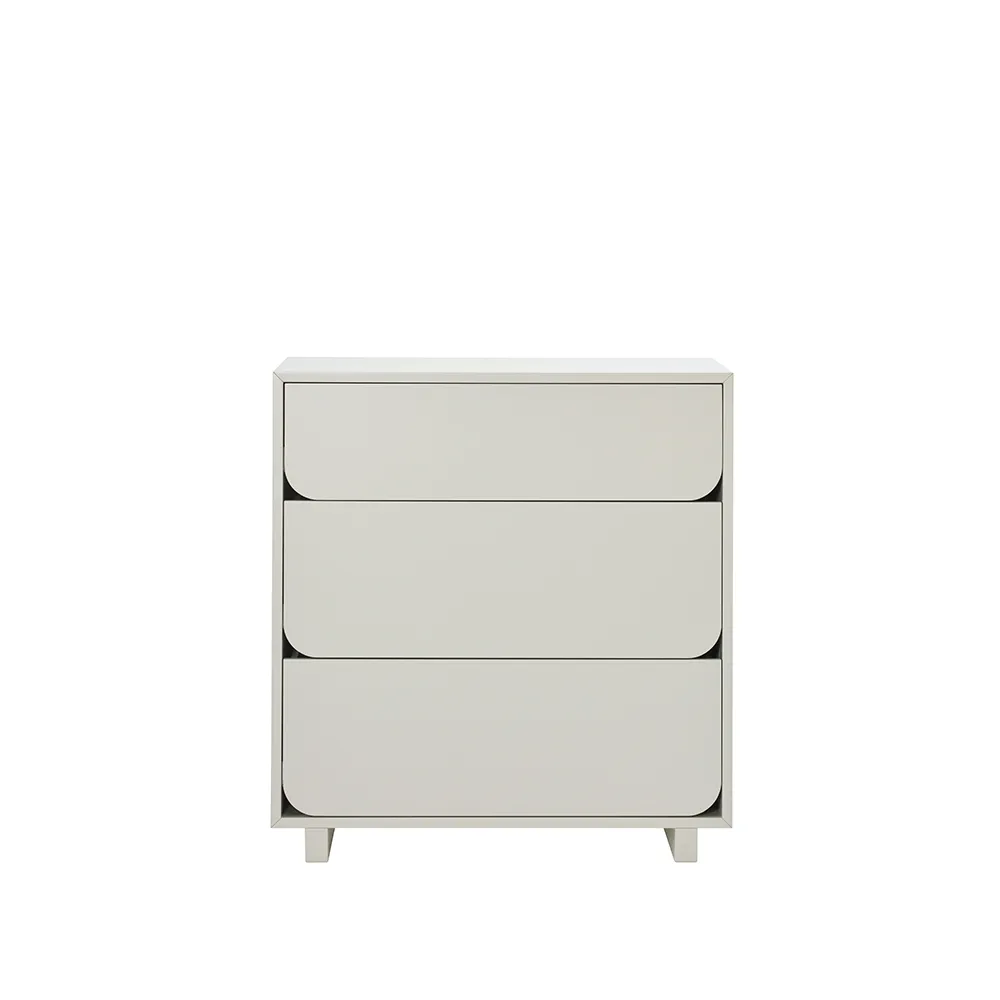 Vidja Lav Kommode, Sand, 3 skuffer 1898