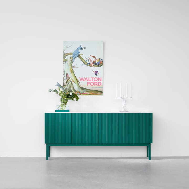 Beam sideboard - Hvitlakkert, sokkel i hvitoljet eik - A2