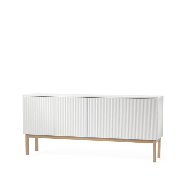 Beam sideboard - Hvitlakkert, stativ i hvitoljet eik - A2