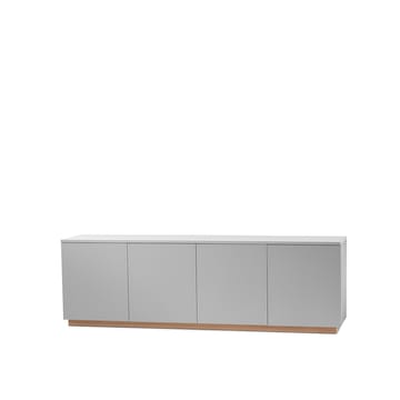 Beam sideboard - Lysegrå, lysegrå sokkel - A2