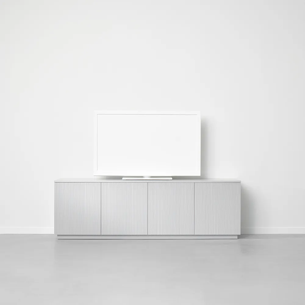 Beam sideboard, Lysegrå, lysegrått stativ A2