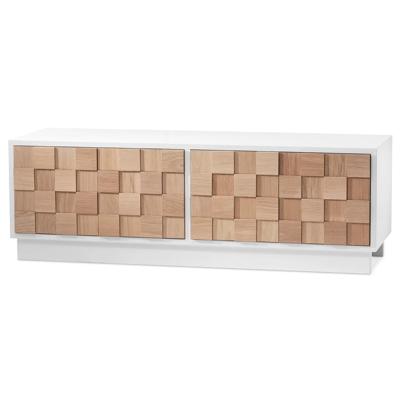 Collect 2016 mediabenk, Hvitoljet eik-hvit A2