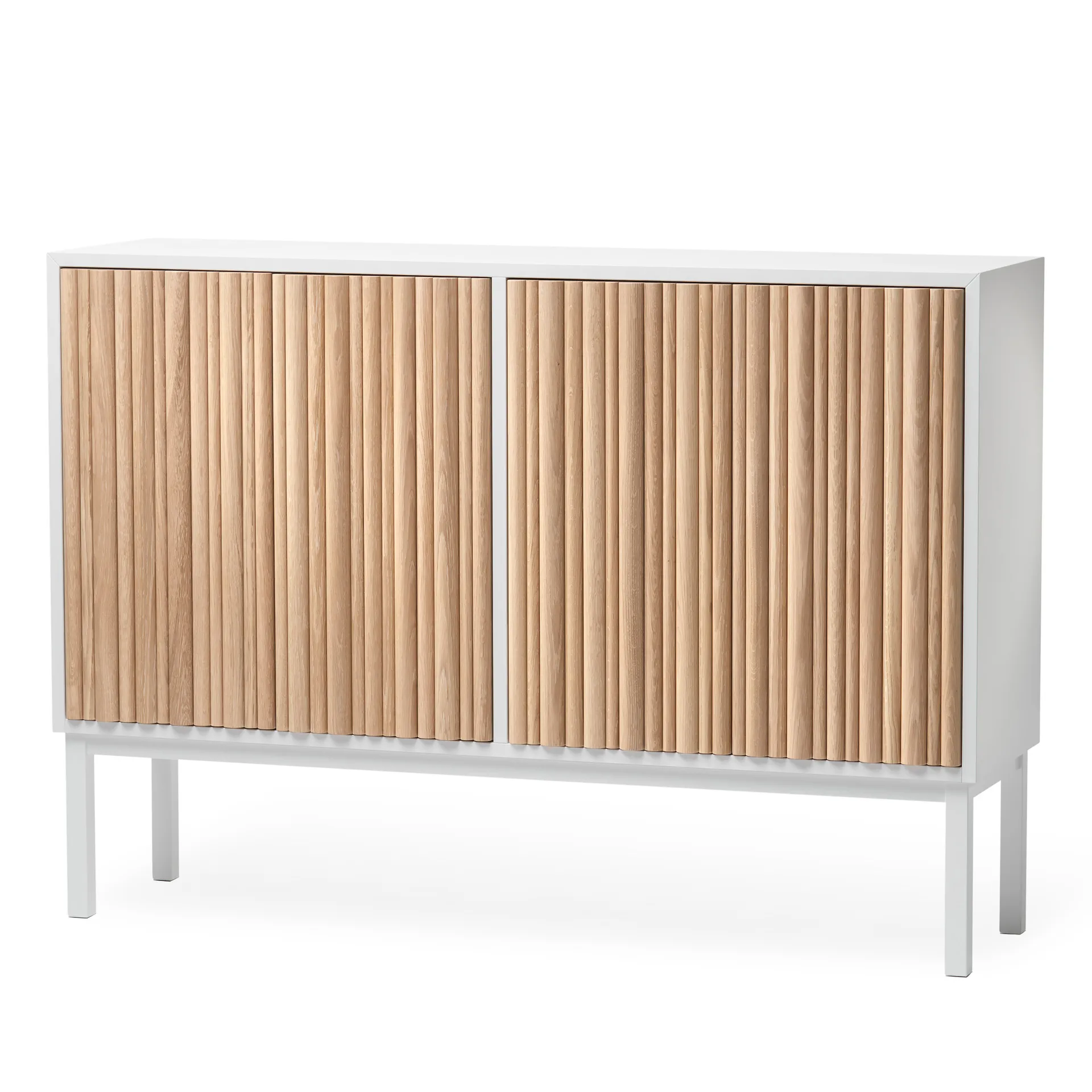 Collect lavt skap 2013, Hvitoljet eik-hvit A2