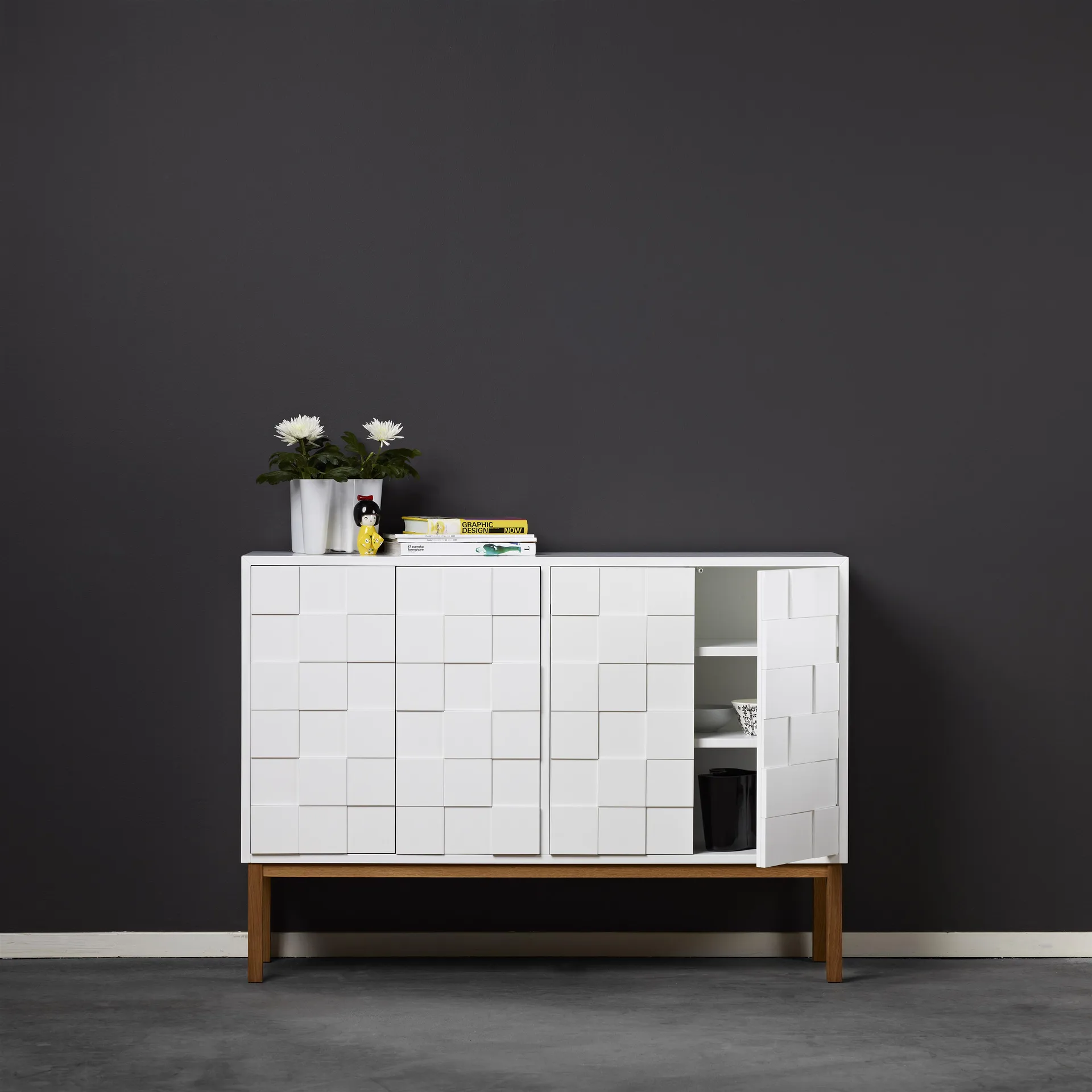 Collect skap 2010 lavt, eik A2