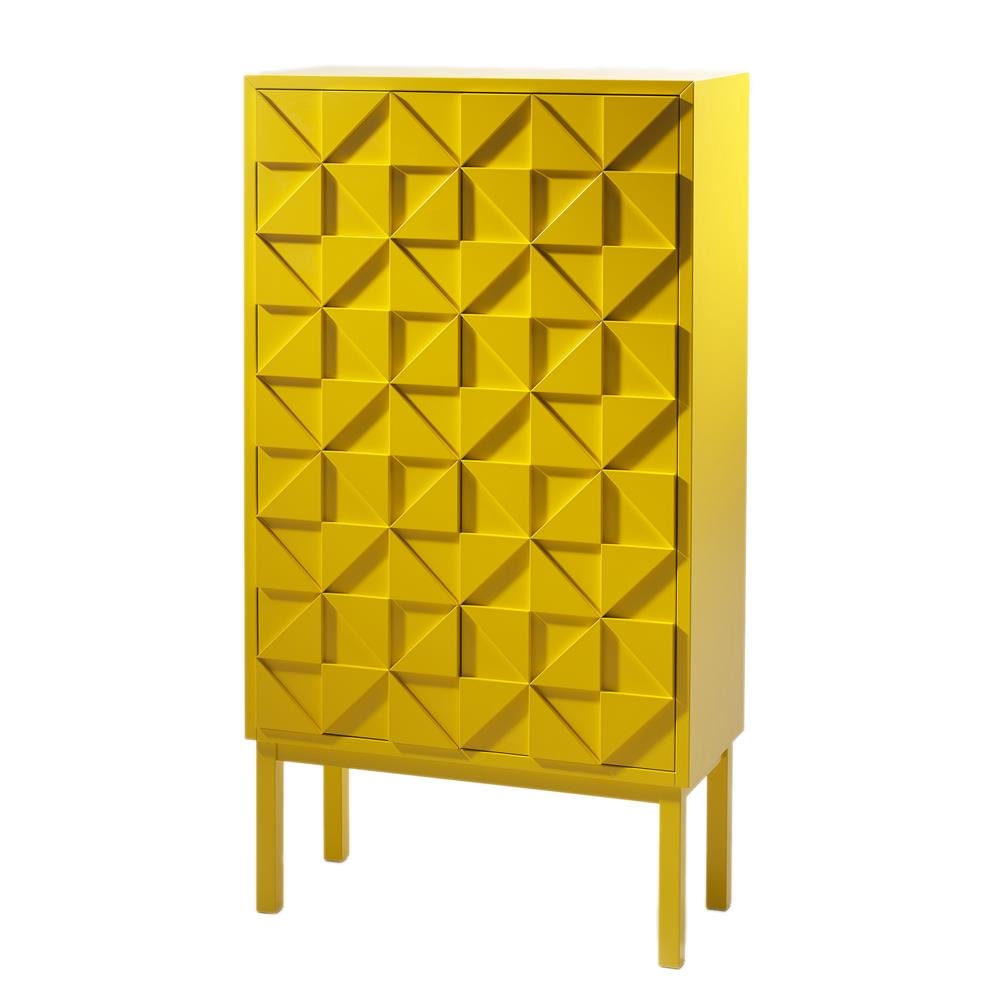 A2 Collect skap 2011 gul | Skandinavisk Design | Skap & Vitrineskap | Hvit