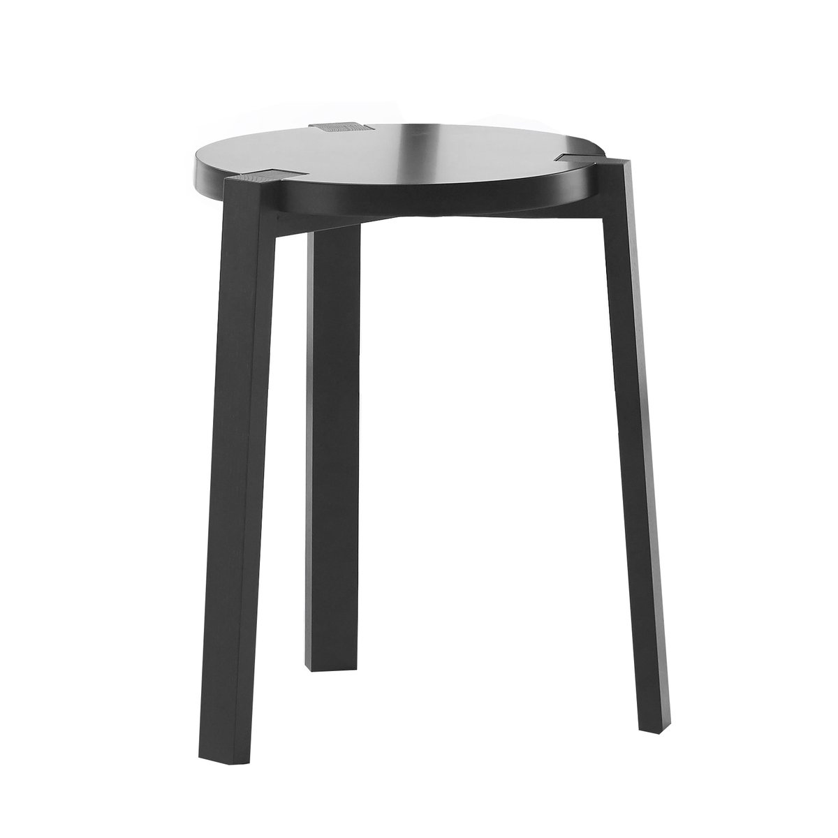 A2 Happy skammel Svart-svart | Skandinavisk Design | Krakker | Svart