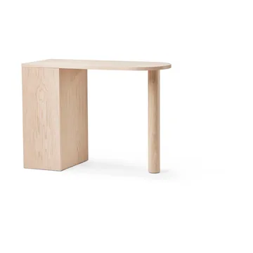 Hub skrivebord - Hvitoljet eik, 100x73x43 cm - A2
