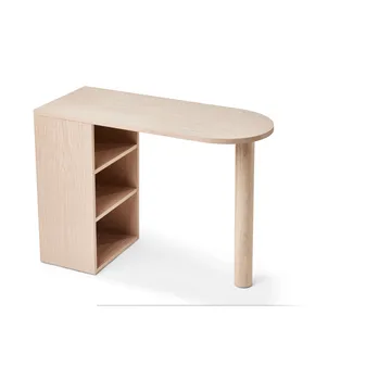 Hub skrivebord - Hvitoljet eik, 100x73x43 cm - A2
