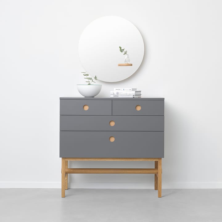 Keep kommode, Grey, oljet eikestativ A2