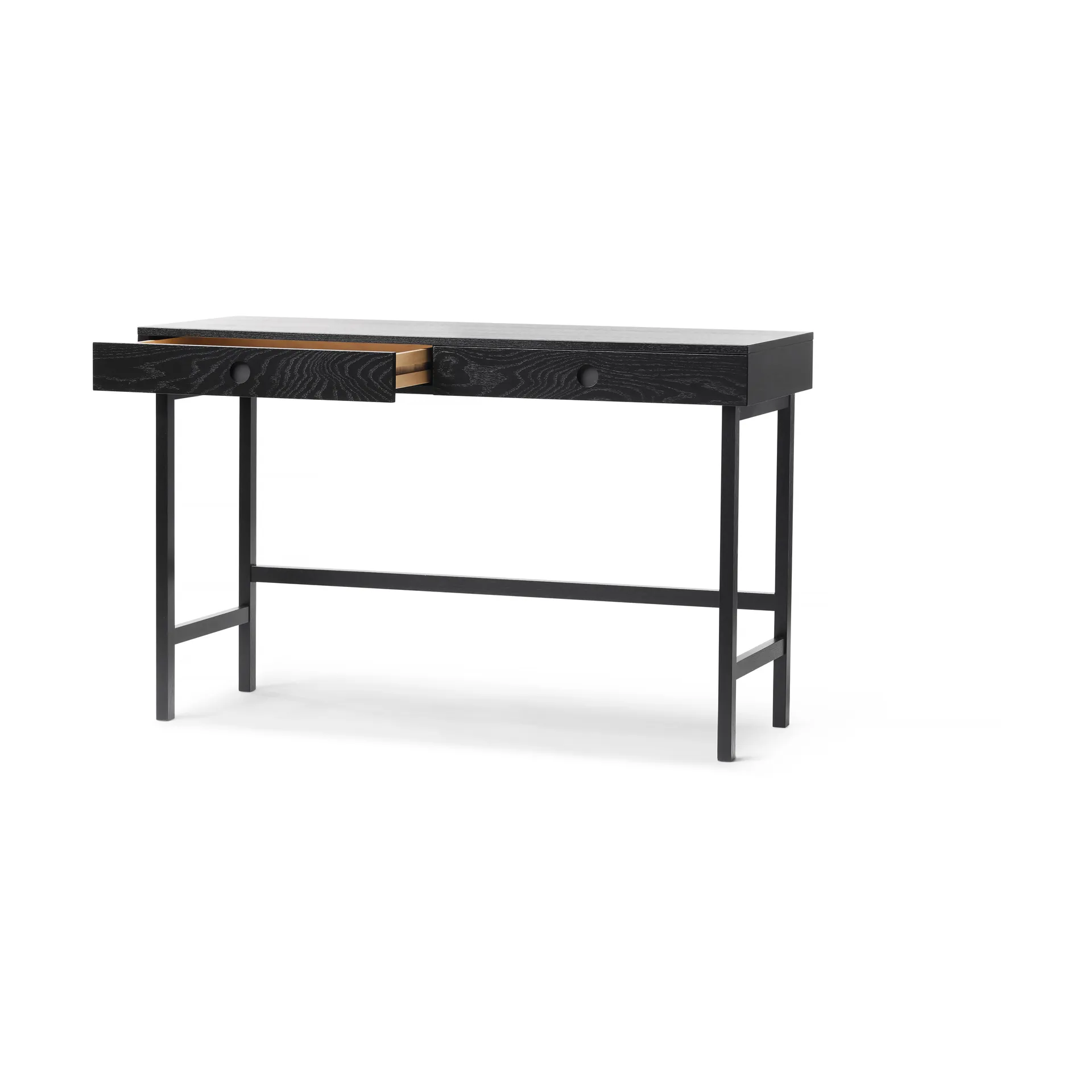 Mind skrivebord, Svartbeiset eik, 118x74x44 cm A2