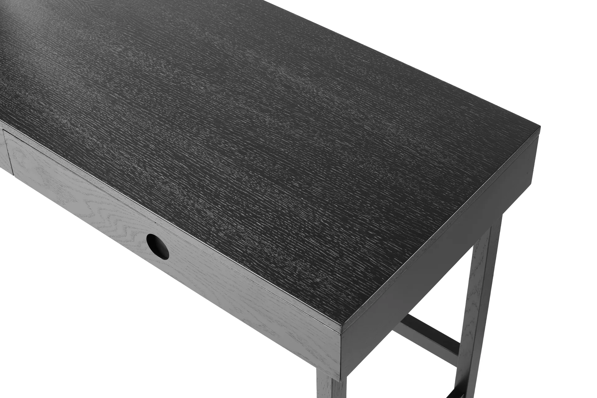 Mind skrivebord, Svartbeiset eik, 118x74x44 cm A2