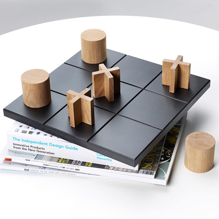 Play spill, sort-spillebrikker i hvitoljet eik A2
