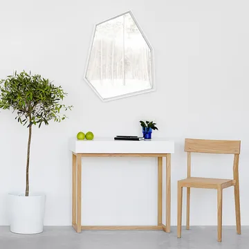 Sneak peek speil - eik hvitoljet - A2