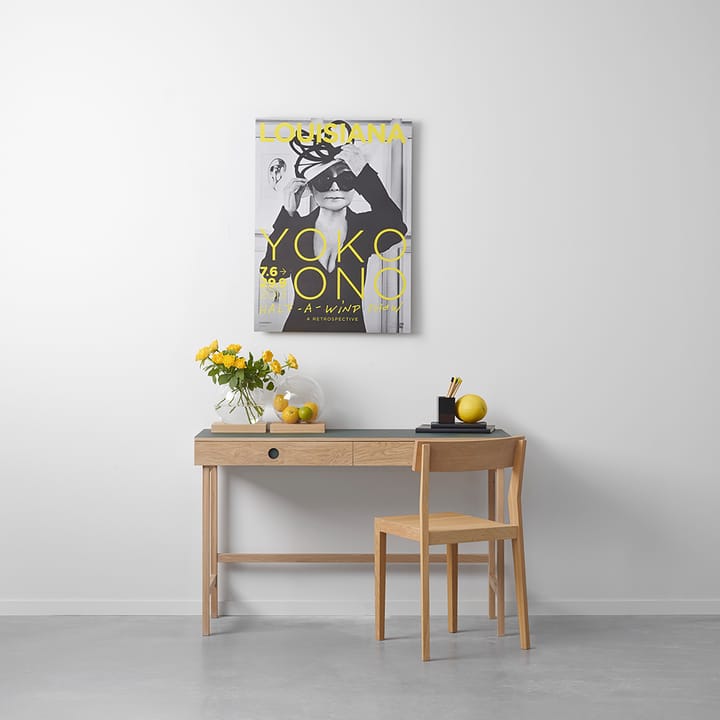 Space dekorasjon, eik oljet, glass A2