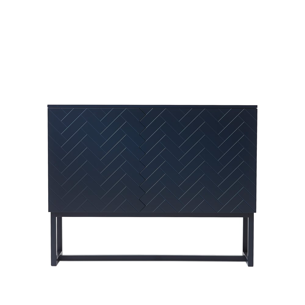 A2 Story Sideboard midnattblå, blått stativ
