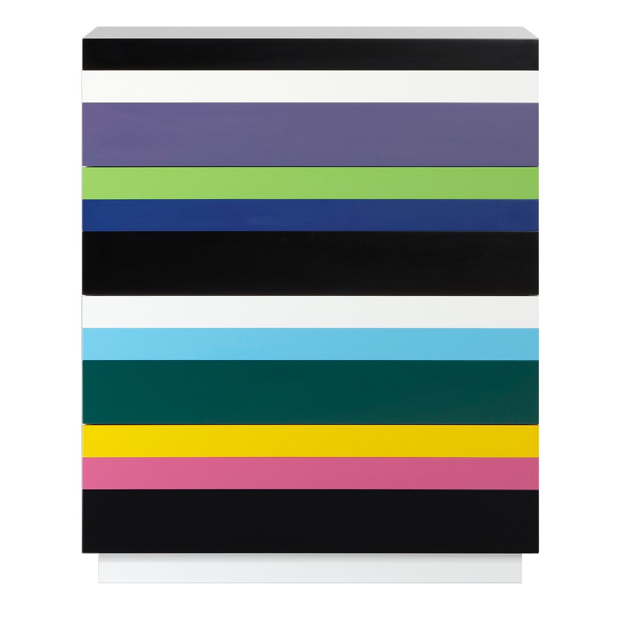 A2 Stripe kommode multi