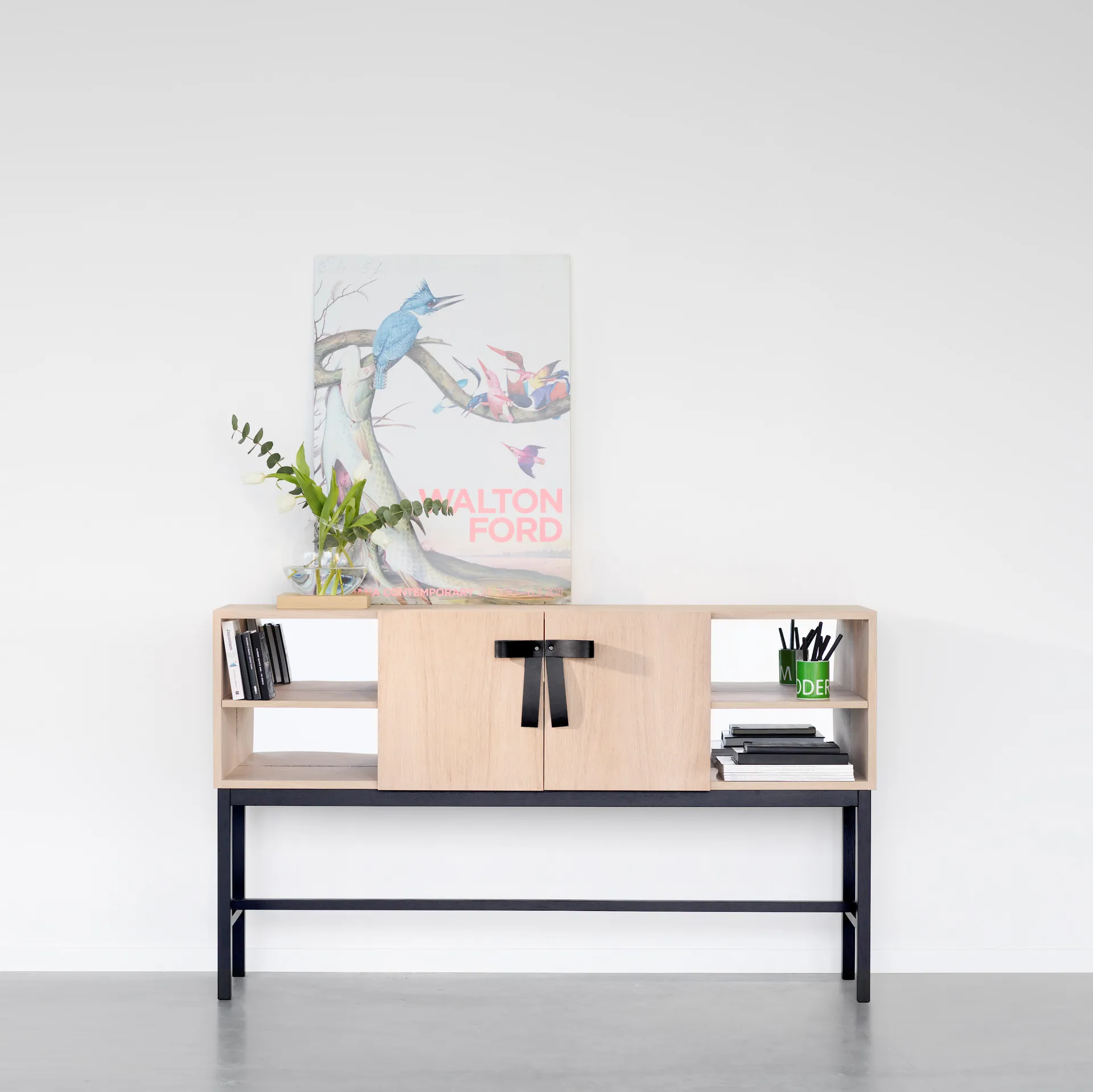 The Bow sideboard, Hvitoljet eik A2