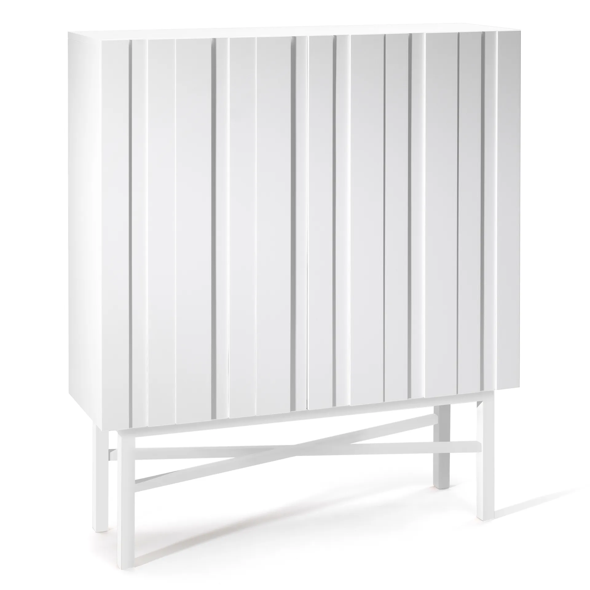 White Cabinet skap, hvit A2