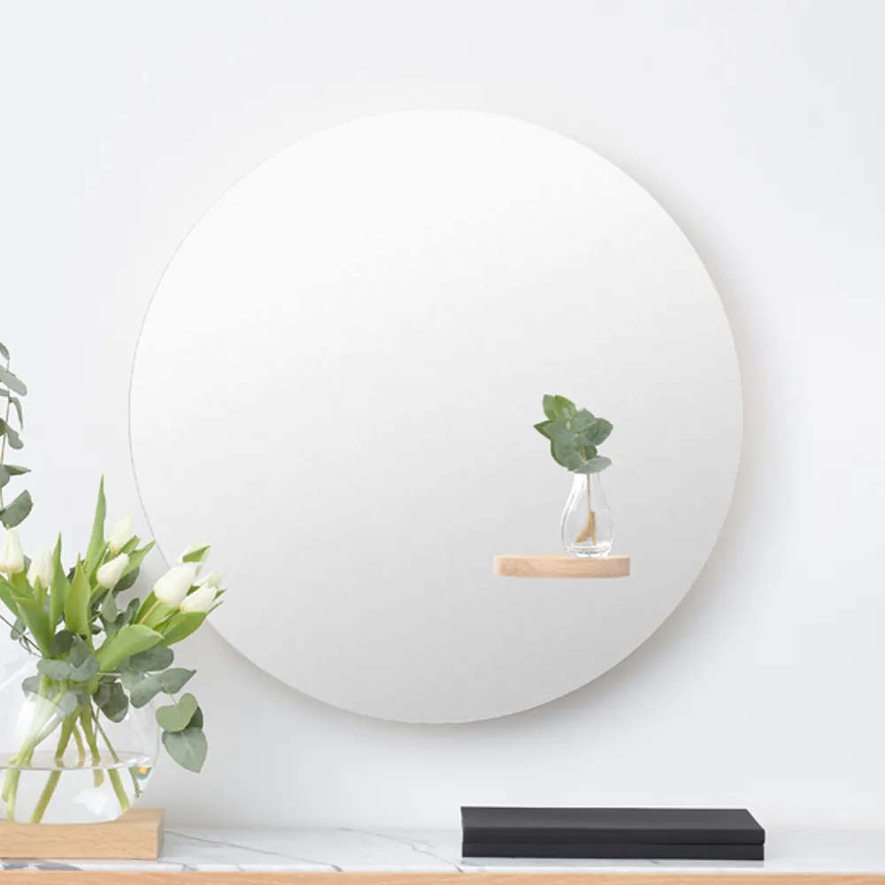 You Mini speil, eik hvitoljet A2