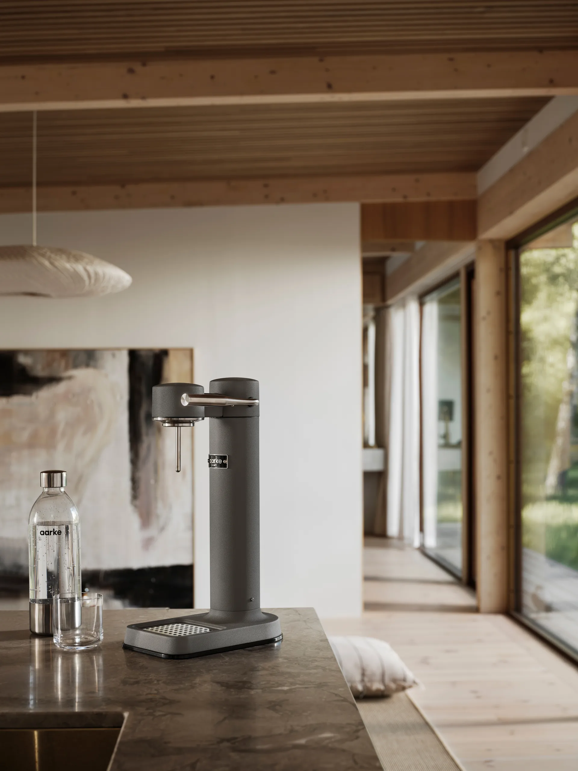 Carbonator 3 kullsyremaskin, Mattgrå Aarke