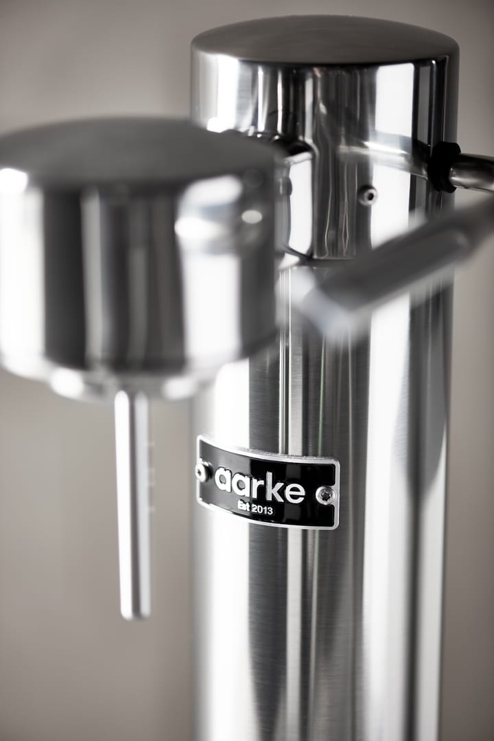 Carbonator 3 kullsyremaskin, Polished steel Aarke
