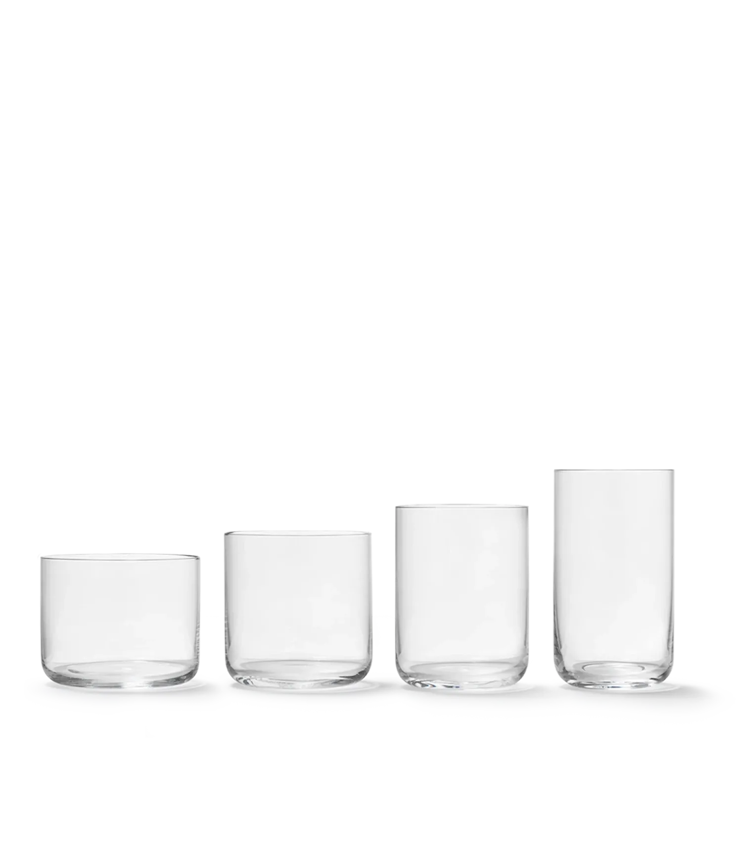 Nesting glass Krystall 29 cl 4 deler, Klar Aarke