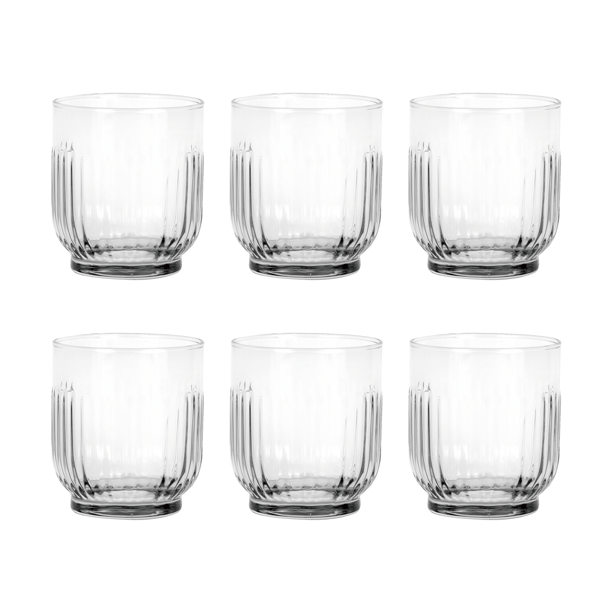 Aida - Vannglass 33 cl 6 stk klar