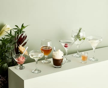 Café martini-/cocktailglass 17,5 cl - Klar - Aida