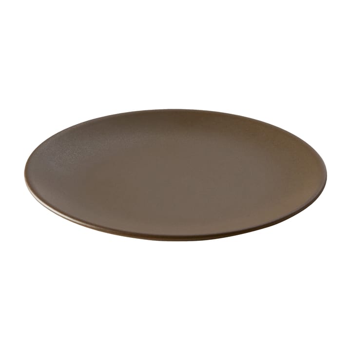 Ceramic Workshop tallerken Ø19,5 cm, Chestnut-matte brown Aida